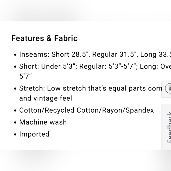 NWT EXPRESS Tuxedo Stripe Wide Leg Jeans Size 6L - Picture 11 of 16